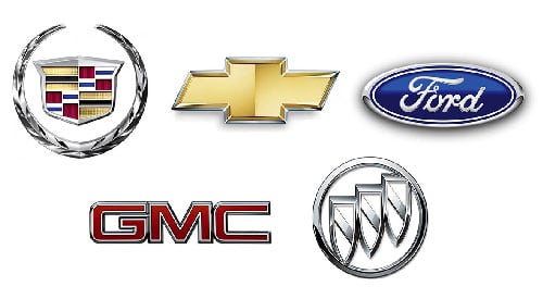 American Car Brands Names List And Logos Of Us Cars
