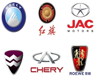 Chinese Car Brands Names List And Logos Of Chinese Cars