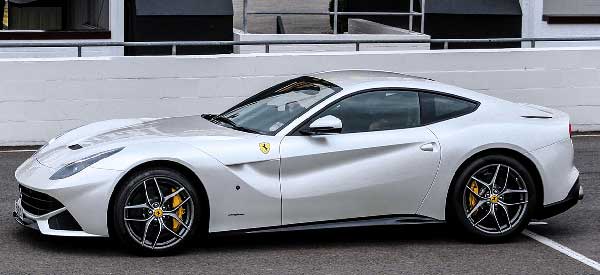 Europäischer Sportwagen Ferrari