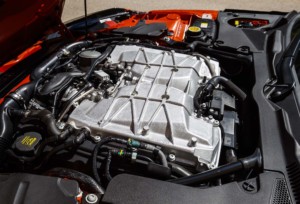 Hood of Jaguar F – Type (SVR)